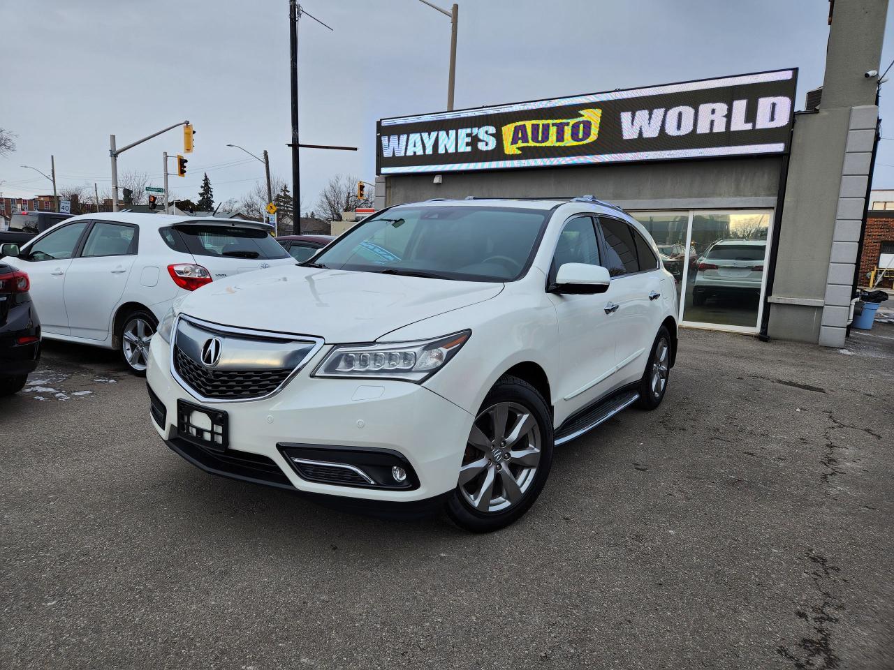 Used 2016 Acura MDX Elite Pkg for sale in Hamilton, ON