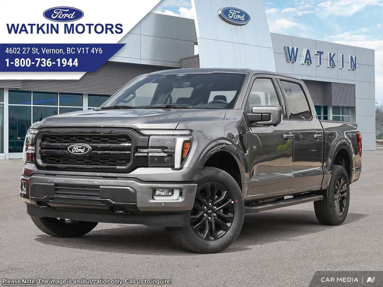 New 2025 Ford F-150 Lariat for sale in Vernon, BC