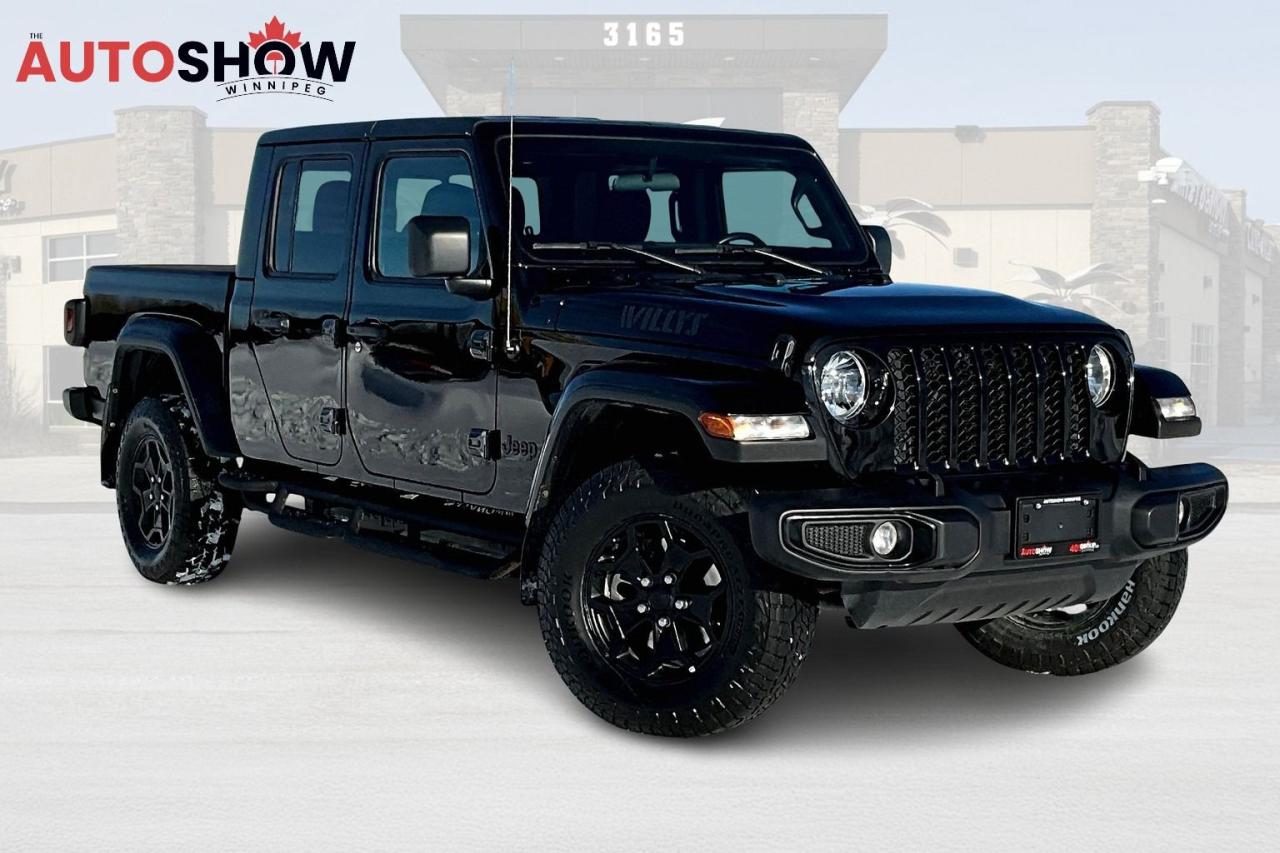 Used 2022 Jeep Gladiator WILLYS - APPLE CARPLAY, HTD SEATS+WHEEL, TECH+TOW PACKAGE for sale in Winnipeg, MB