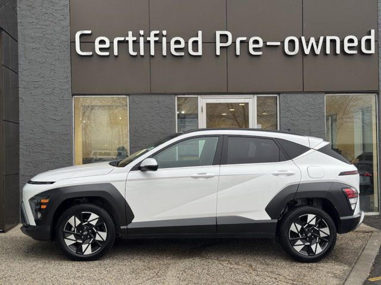 Used 2024 Hyundai KONA TREND w/ AWD / SUNROOF / LEATHER for sale in Calgary, AB