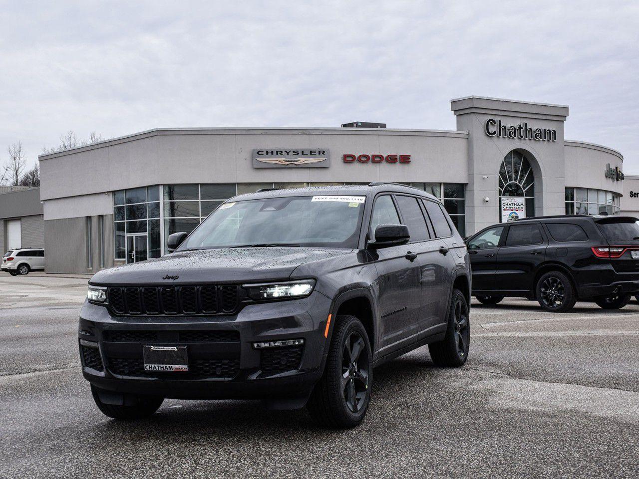 New 2025 Jeep Grand Cherokee L Limited 4x4 for sale in Chatham, ON