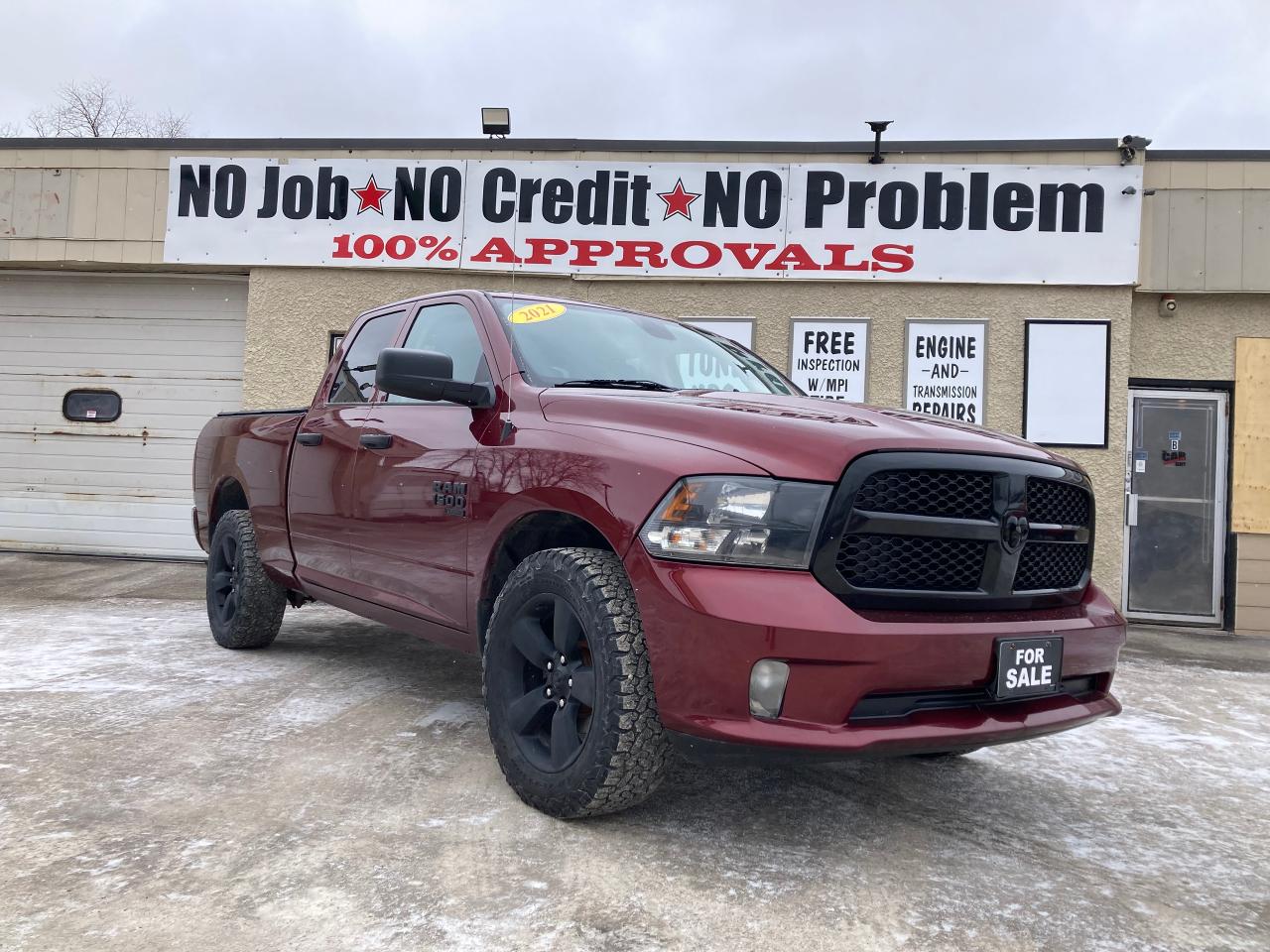 Used 2021 RAM 1500 Classic Express 4x4 Quad Cab 6'4