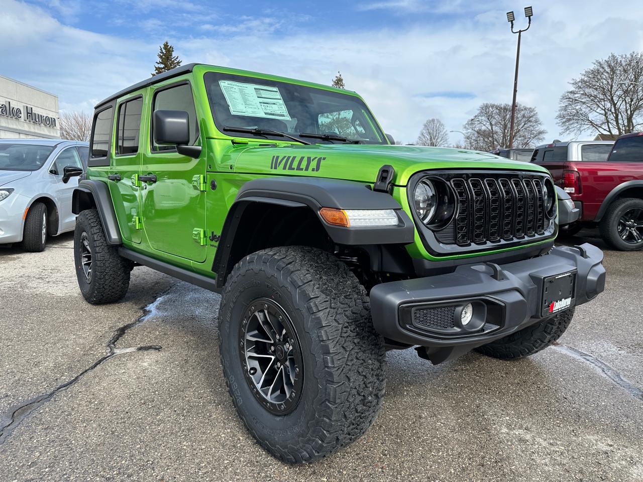 New 2025 Jeep Wrangler Willys for sale in Goderich, ON