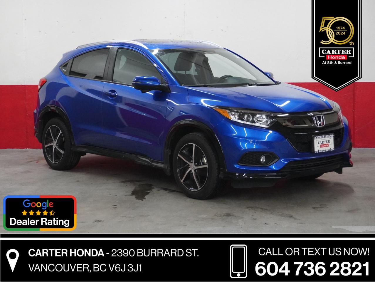 Used 2021 Honda HR-V  for sale in Vancouver, BC