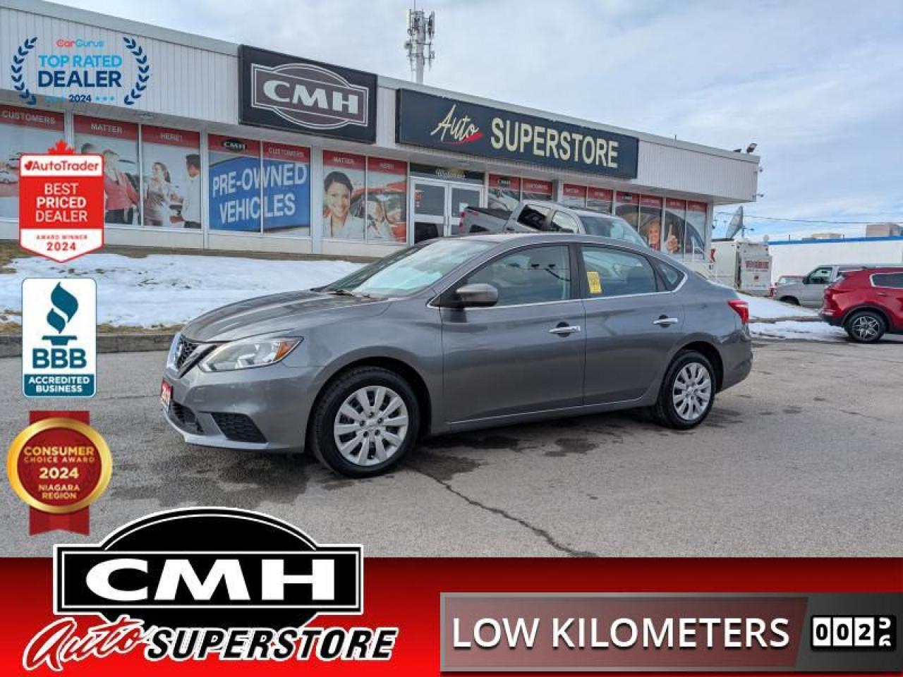 Used 2018 Nissan Sentra 1.8 SV  **LOW KMS - NO ACCIDENTS** for sale in St. Catharines, ON