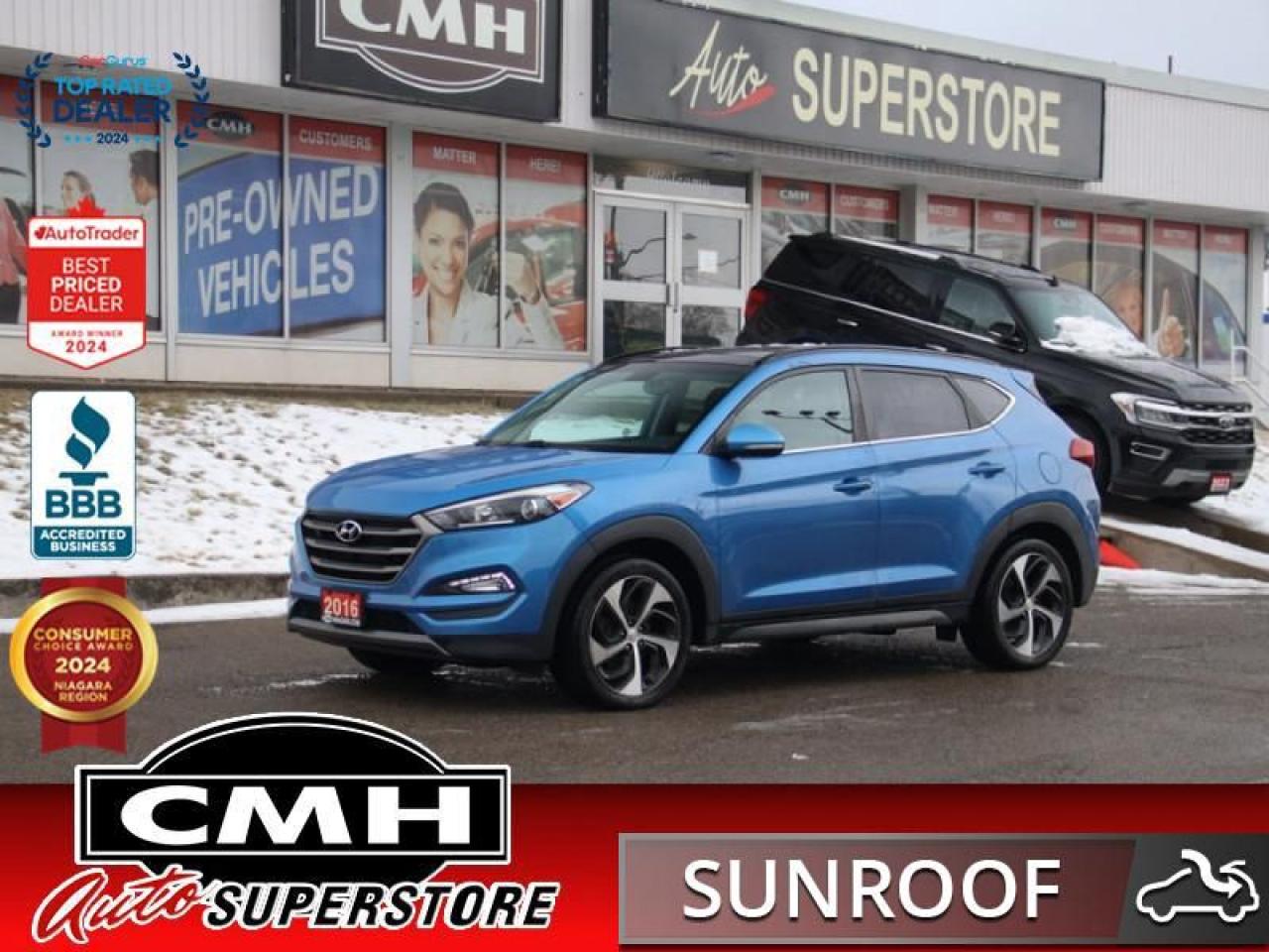 Used 2016 Hyundai Tucson Limited  **PANO ROOF - PWR GATE** for sale in St. Catharines, ON