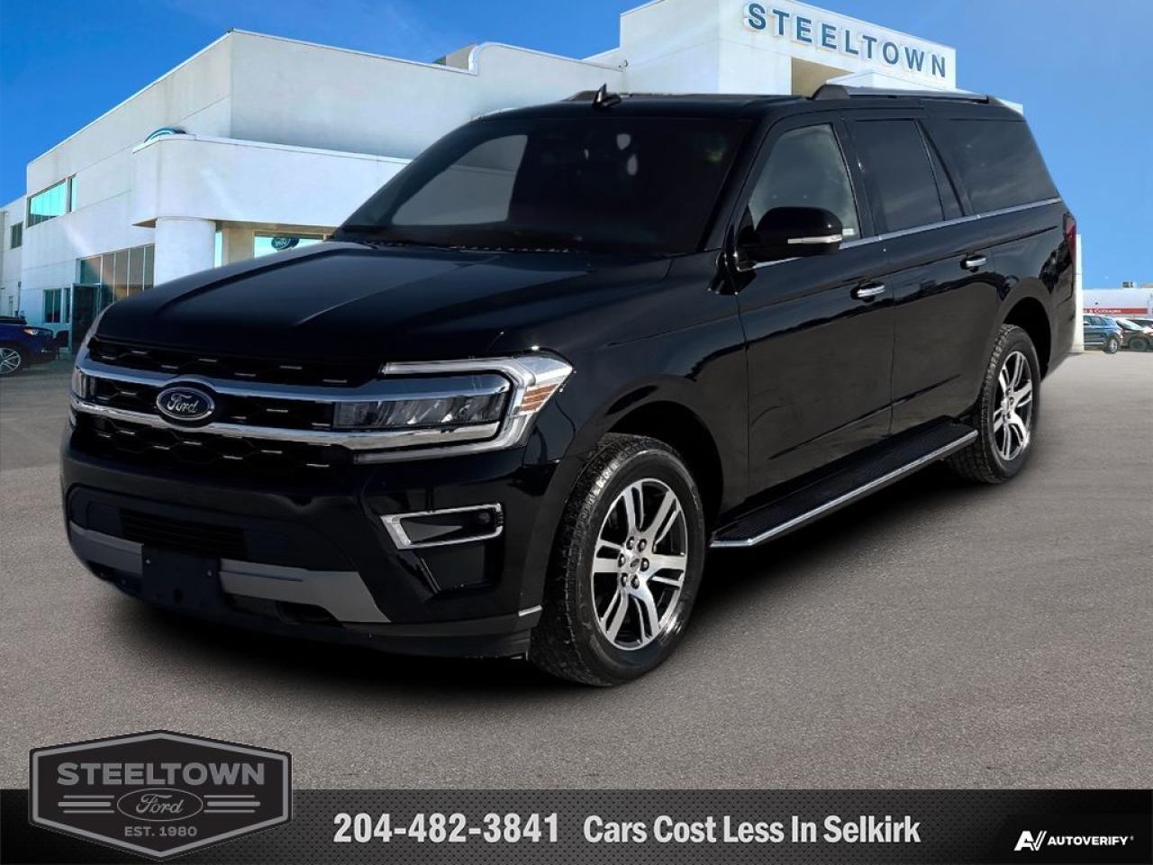 Used 2022 Ford Expedition Limited Max  - Leather Seats for sale in Selkirk, MB