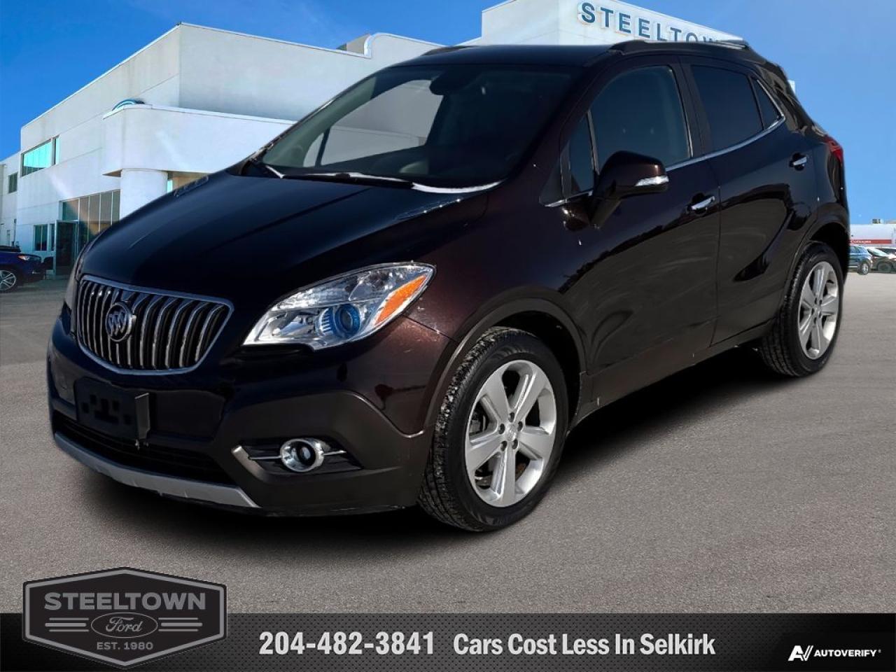 Used 2015 Buick Encore LEATHER  - Leather Seats -  Bluetooth for sale in Selkirk, MB