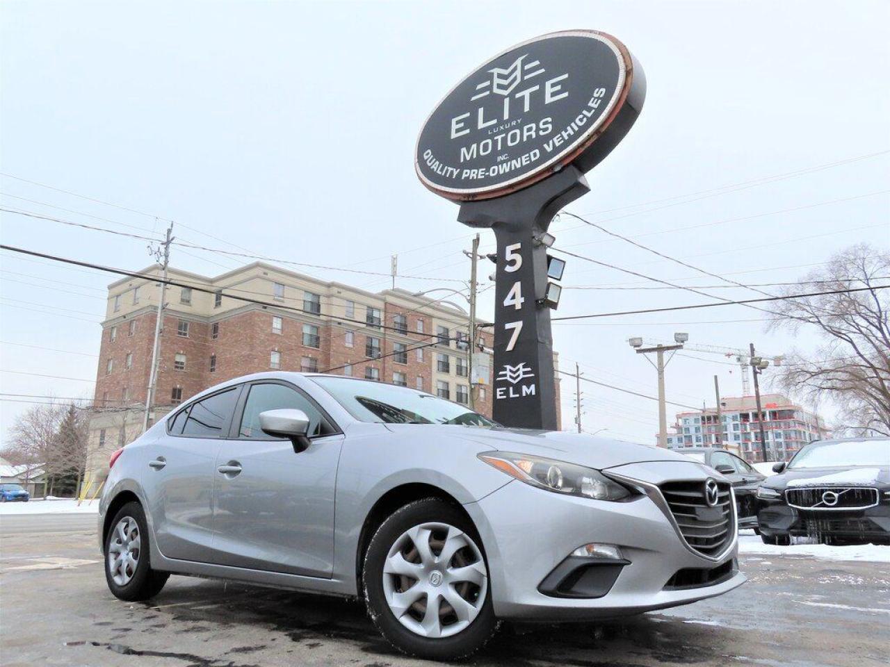 Used 2014 Mazda MAZDA3 6 SPEED MANUAL - 3-YEARS WARRANTY AVAILABLE !!! for sale in Burlington, ON