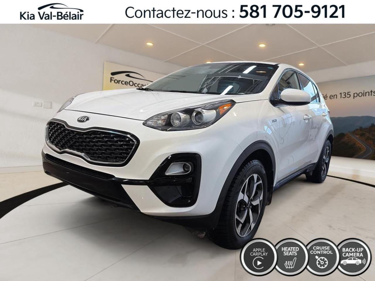 Used 2022 Kia Sportage LX AWD *SIÈGE CHAUFFANT *CAMÉRA RECUL *CARPLAY for sale in Québec, QC