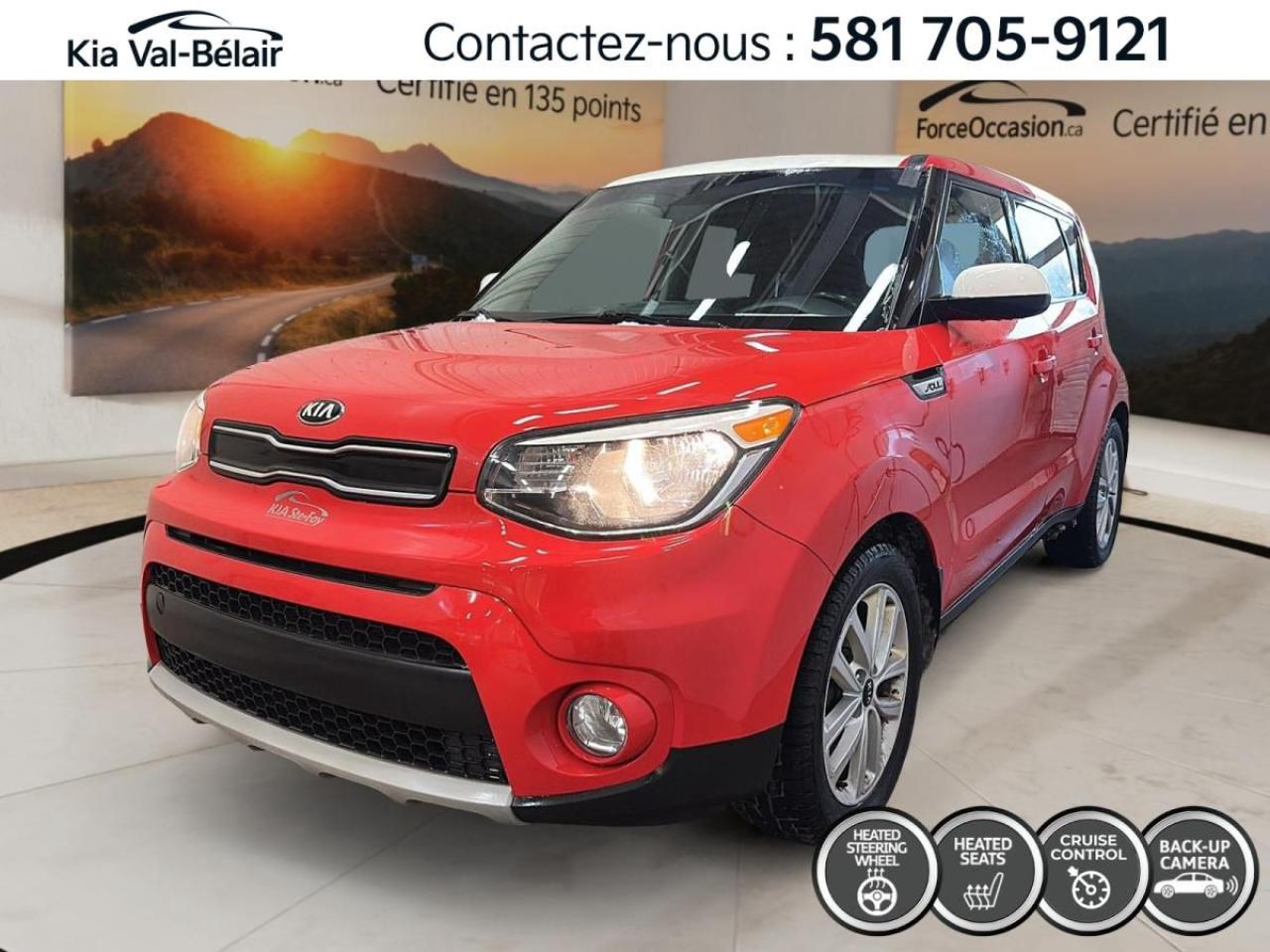 Used 2019 Kia Soul EX *CAMÉRA RECUL *VOLANT CHAUFF *CARPLAY *CRUISE for sale in Québec, QC