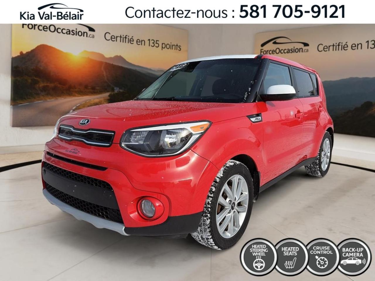 Used 2019 Kia Soul EX *CAMÉRA RECUL *VOLANT CHAUFF *CARPLAY *CRUISE for sale in Québec, QC