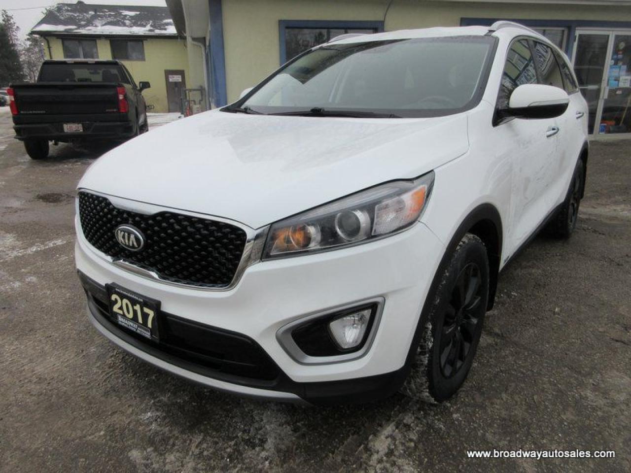 Used 2017 Kia Sorento ALL-WHEEL DRIVE EX-VERSION 5 PASSENGER 2.0L - DOHC.. DRIVE-MODE-SELECT.. LEATHER.. HEATED SEATS & WHEEL.. BACK-UP CAMERA.. BLUETOOTH SYSTEM.. for sale in Bradford, ON