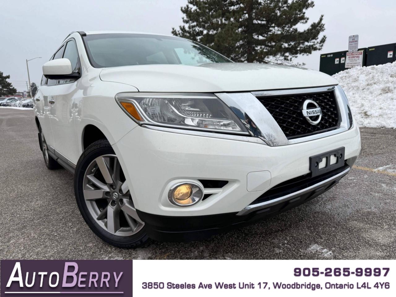 Used 2014 Nissan Pathfinder 4WD 4DR PLATINUM for sale in Woodbridge, ON