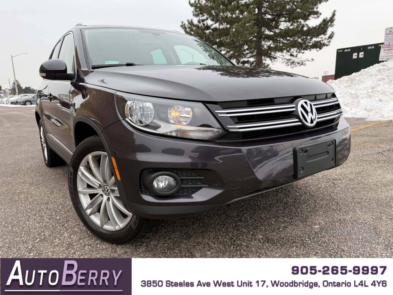 Used 2016 Volkswagen Tiguan 4MOTION 4DR AUTO HIGHLINE for sale in Woodbridge, ON