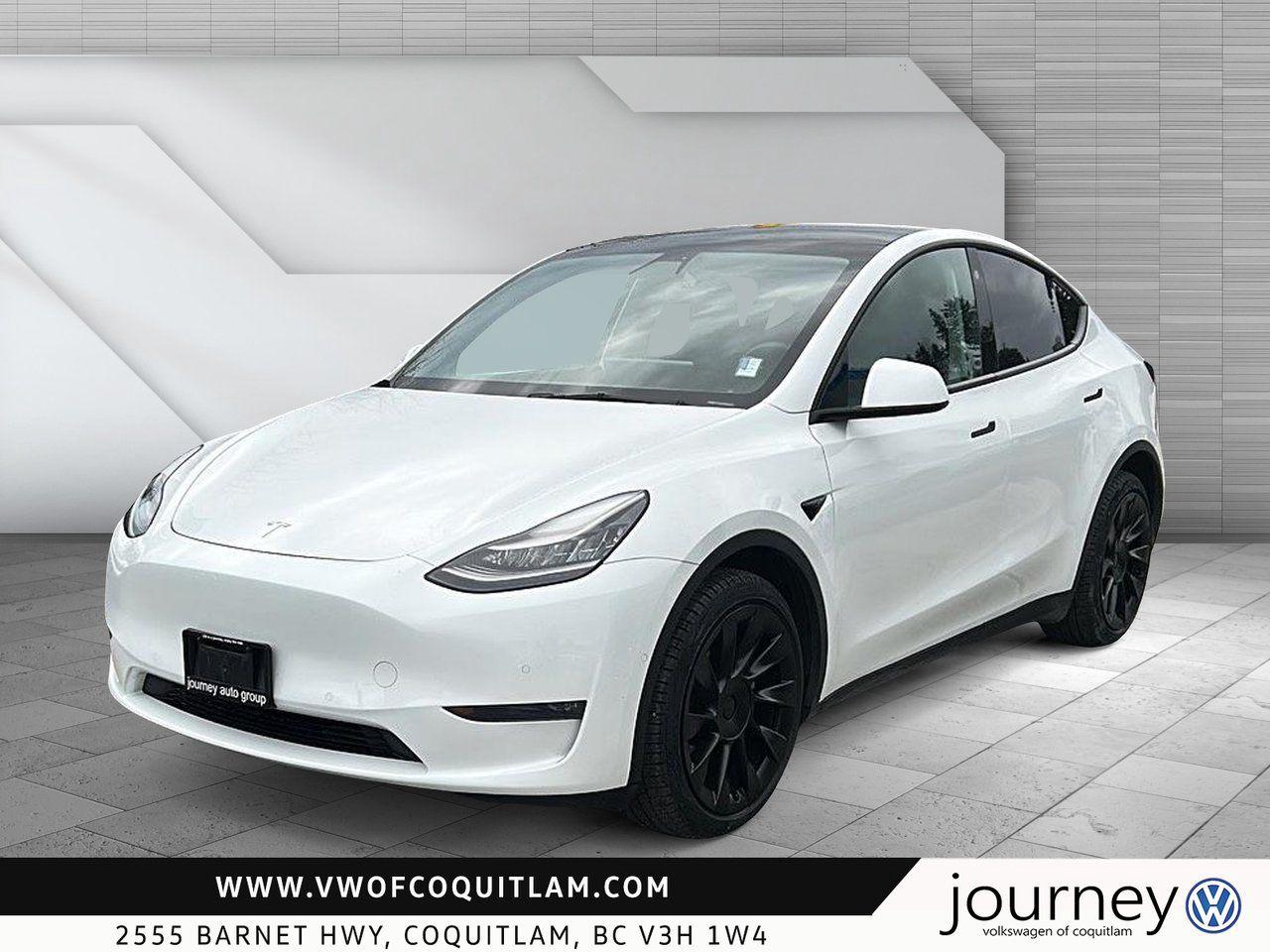 Used 2021 Tesla Model Y LONG RANGE for sale in Coquitlam, BC