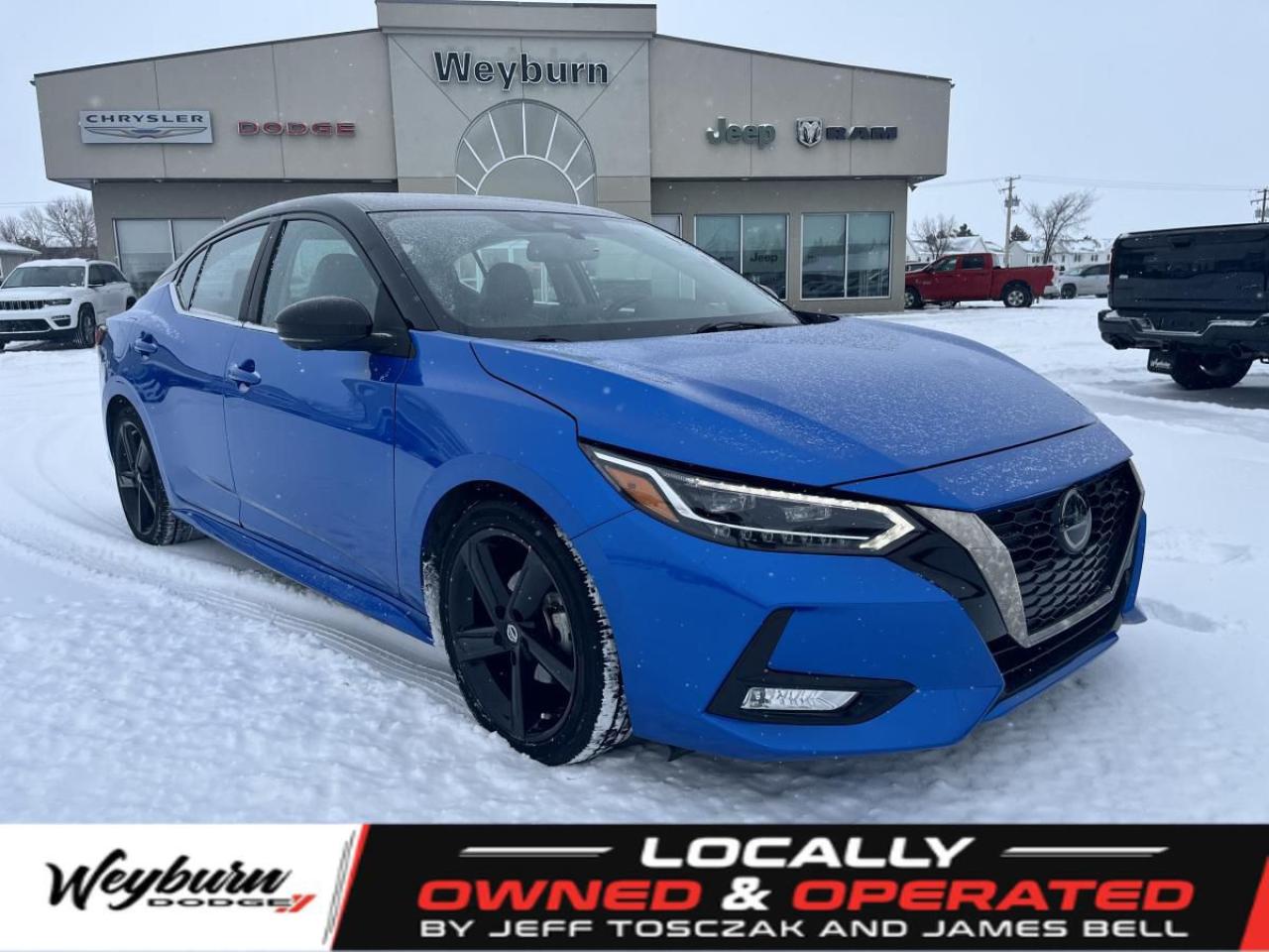 Used 2021 Nissan Sentra SR for sale in Weyburn, SK