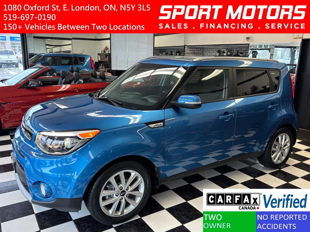 Used 2019 Kia Soul EX PLUS+Heated Steering+Camera+CLEAN CARFAX for sale in London, ON