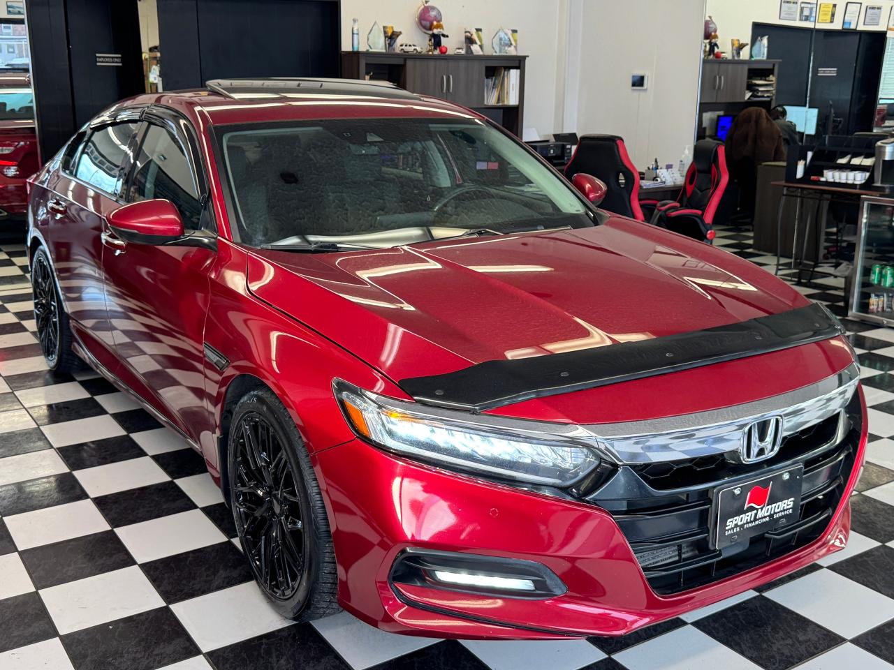 2018 Honda Accord Touring 2.0+New Tires+HUD+BlindSpot+CLEAN CARFAX - Photo #13