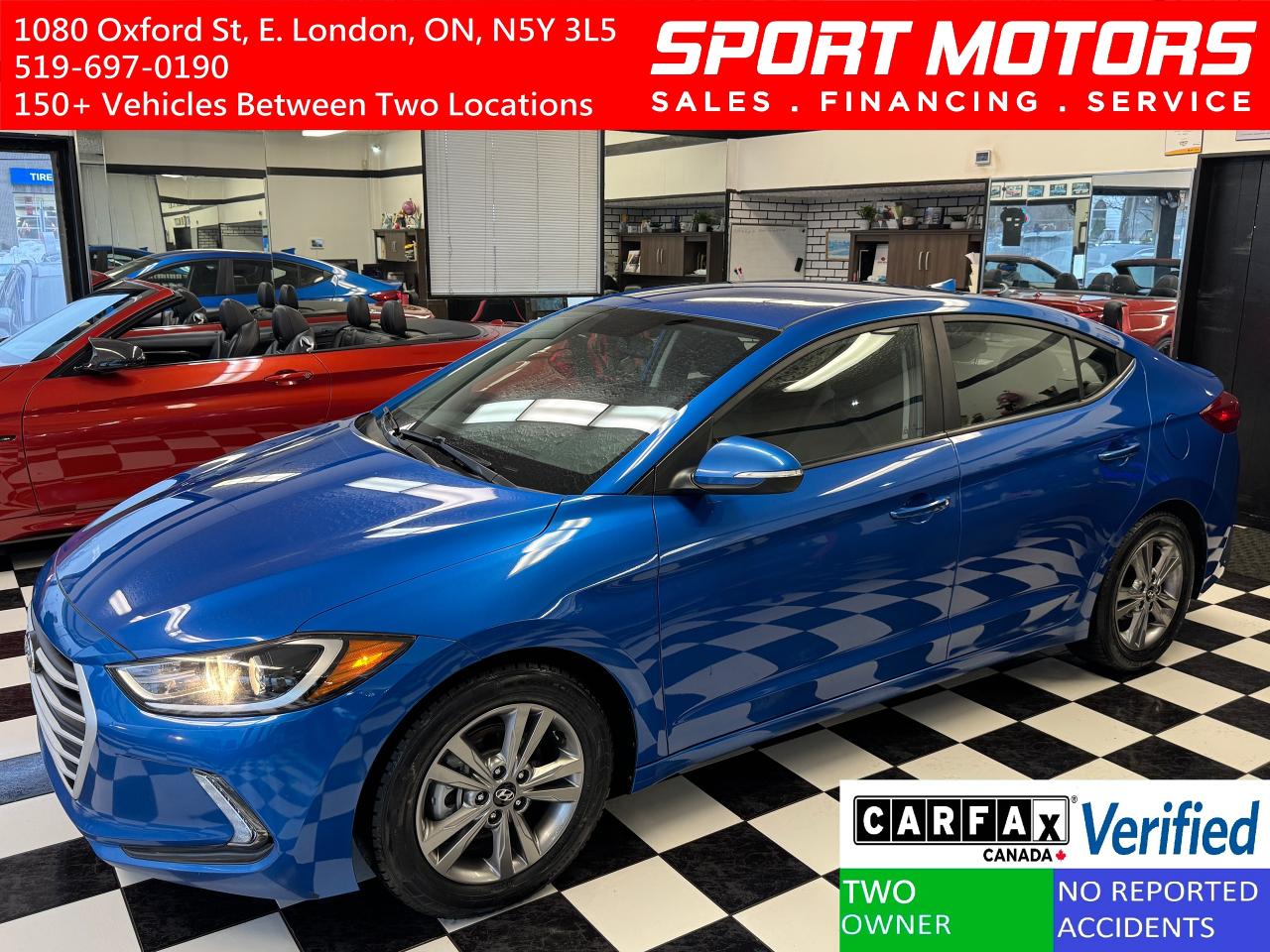 Used 2018 Hyundai Elantra GL+New Tires+ApplePlay+HeatedSteering+CLEAN CARFAX for sale in London, ON