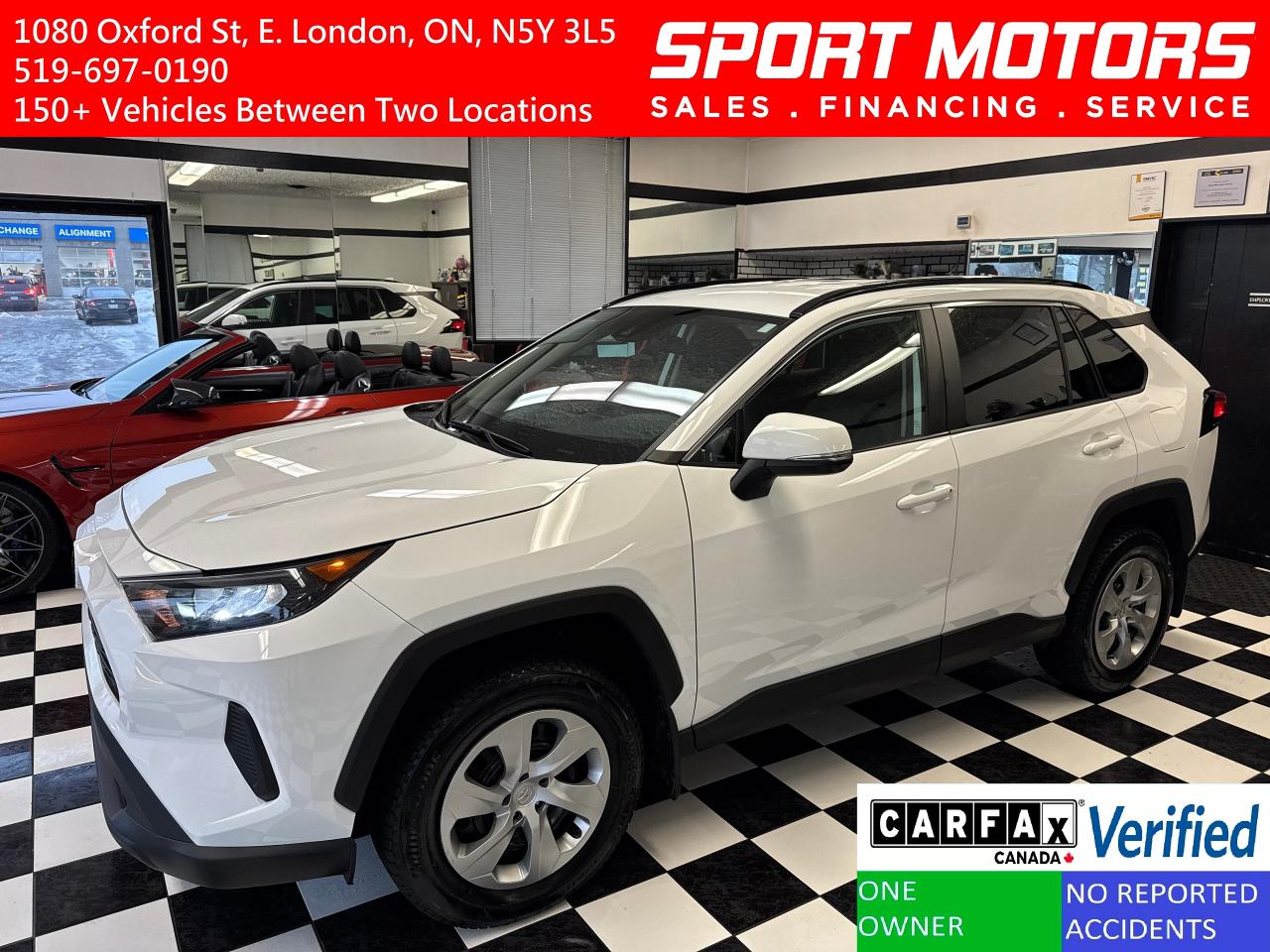 Used 2021 Toyota RAV4 LE AWD+Adaptive Cruise+BSM+CLEAN CARFAX for sale in London, ON