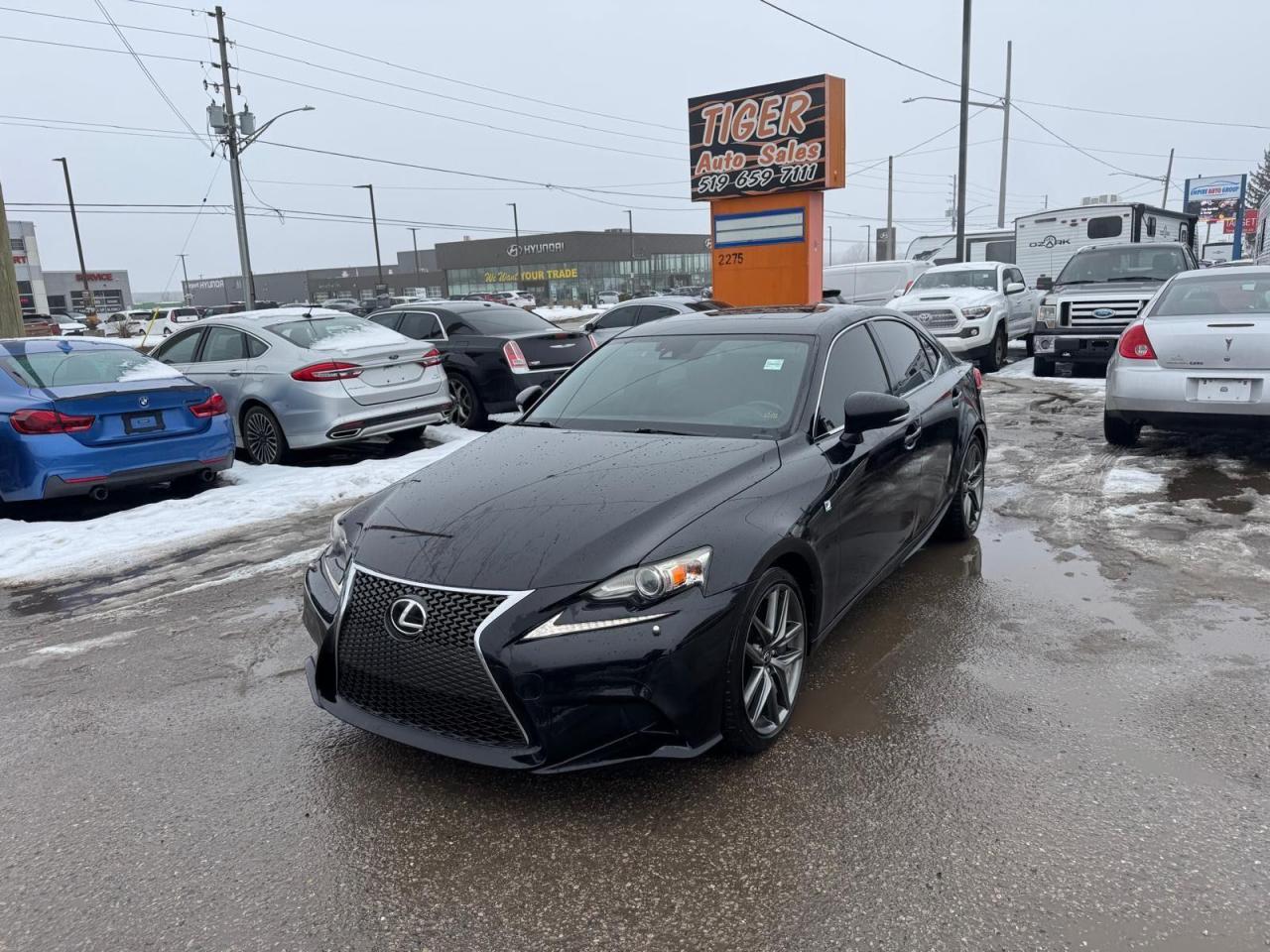 Used 2016 Lexus IS 350 AWD, ALLOYS, RED LEATHER, ONLY 123KMS, CERT for sale in London, ON