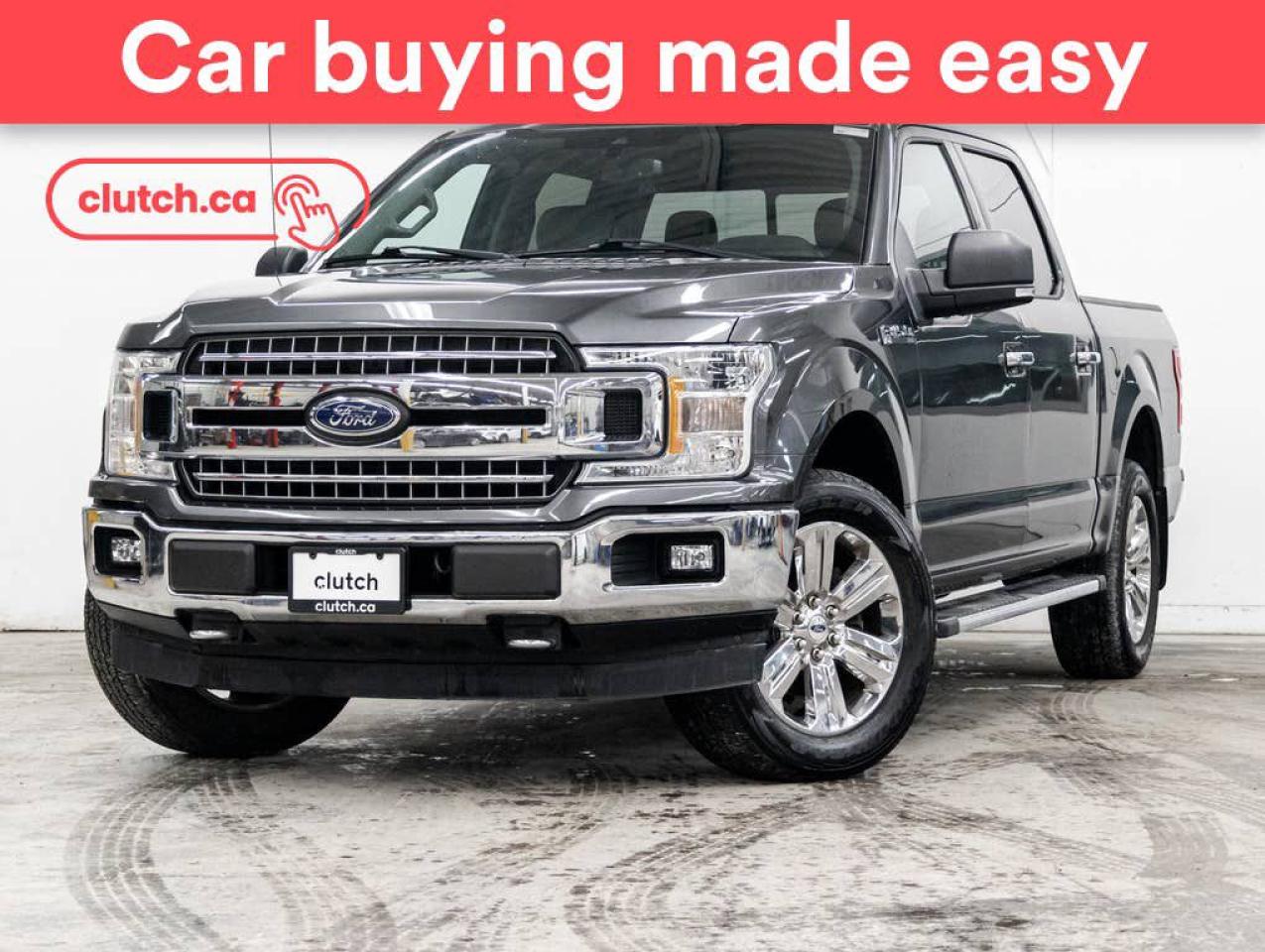 Used 2019 Ford F-150 XLT SuperCrew 4WD w/ Apple CarPlay, Heated Front Seats, Rearview Cam for sale in Toronto, ON