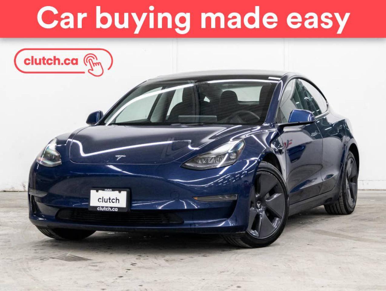 Used 2022 Tesla Model 3 Standard Range Plus w/ Autopilot, Nav, Glass Roof for sale in Toronto, ON