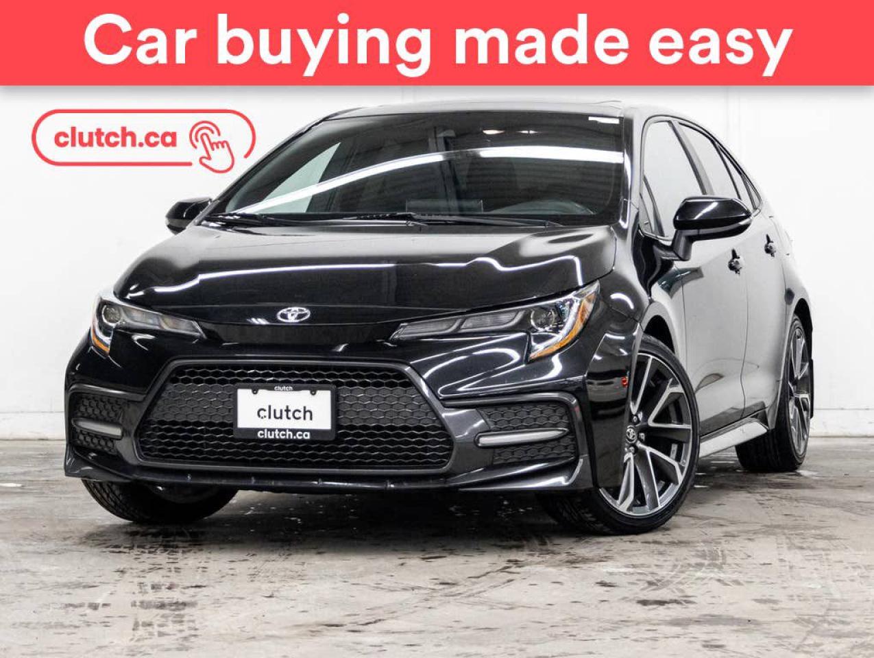 Used 2021 Toyota Corolla SE w/ Upgrade Pkg. w/ Apple CarPlay, Heated Steering Wheel, Heated Front Seats for sale in Toronto, ON