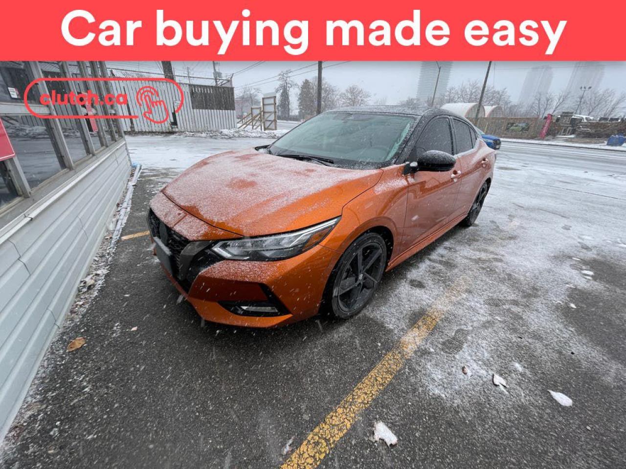 Used 2023 Nissan Sentra SR w/ Apple CarPlay & Android Auto, Dual Zone A/C, Power Sunroof for sale in Toronto, ON