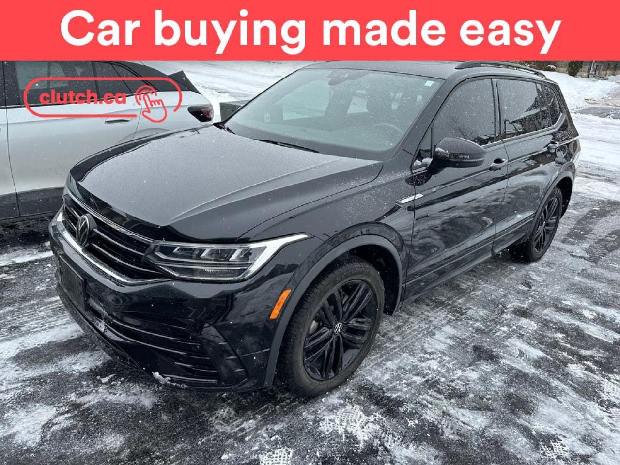 Used 2022 Volkswagen Tiguan Comfortline R-Line Black Edition AWD w/ Apple CarPlay & Android Auto, Dual Zone A/C, Panoramic Sunroof for sale in Toronto, ON