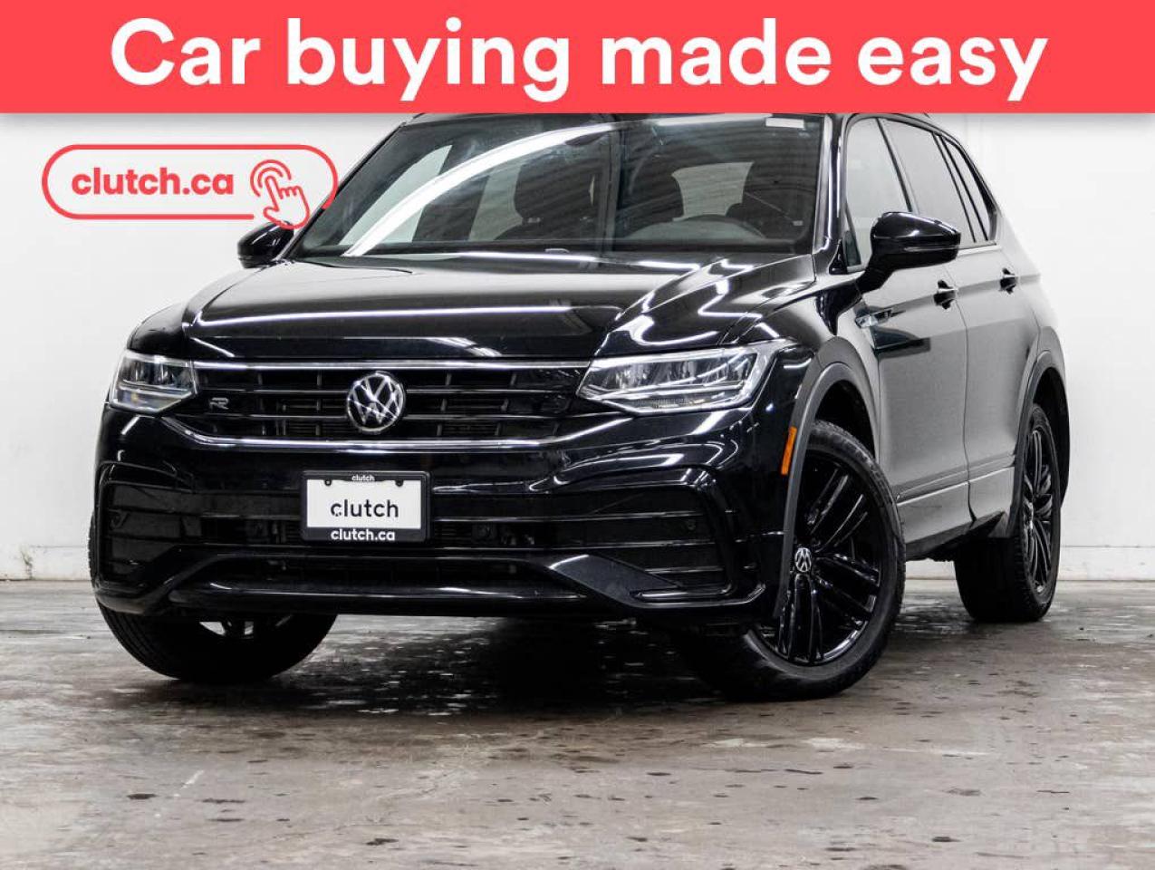 Used 2022 Volkswagen Tiguan Comfortline R-Line Black Edition AWD w/ Apple CarPlay & Android Auto, Dual Zone A/C, Panoramic Sunroof for sale in Toronto, ON