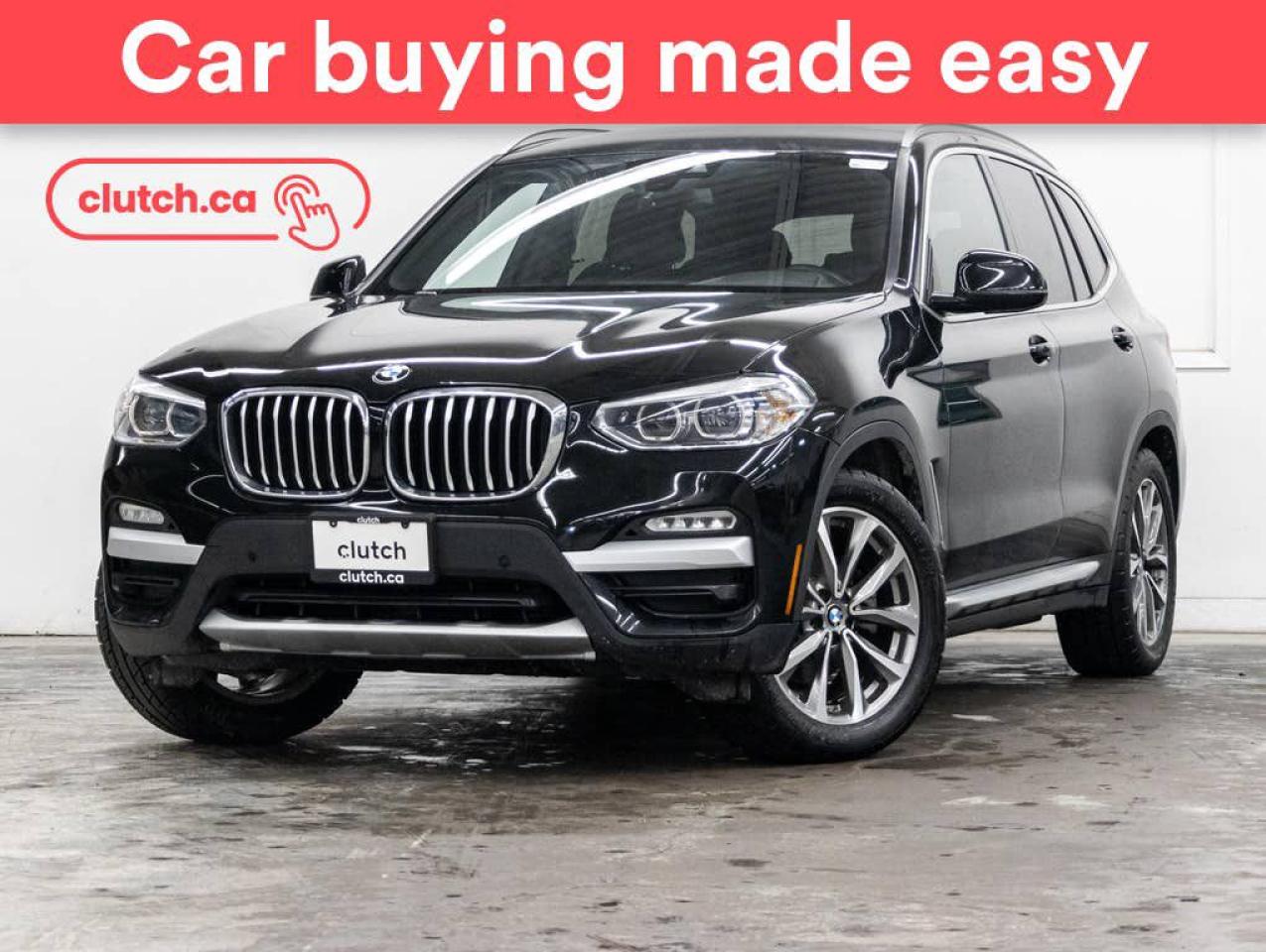 Used 2019 BMW X3 xDrive30i AWD w/ Apple CarPlay, Tri Zone A/C, Rearview Cam for sale in Toronto, ON