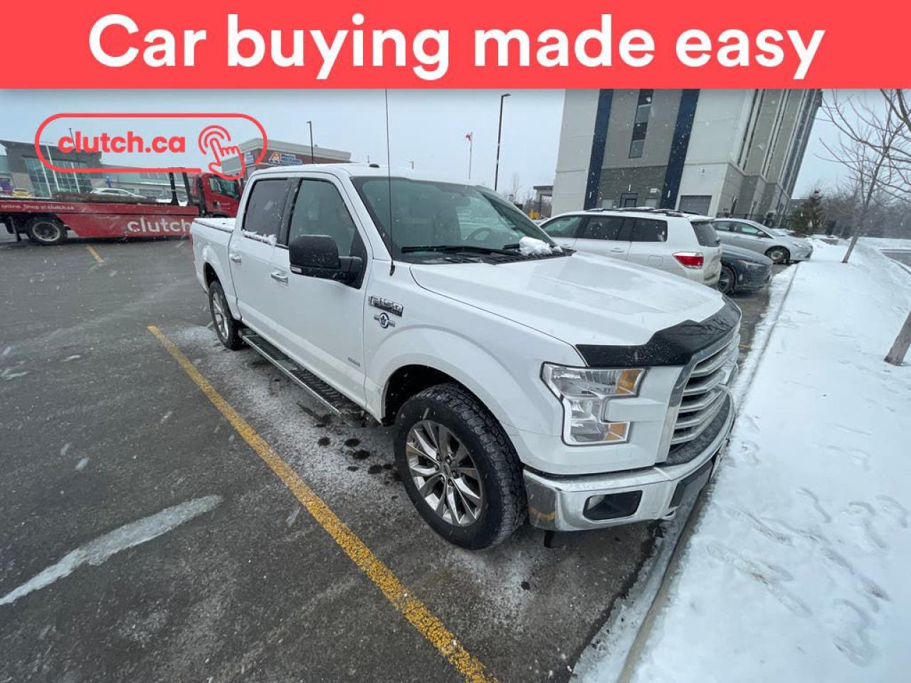 Used 2017 Ford F-150 XLT SuperCrew 4WD w/ Apple CarPlay & Android Auto, A/C, Rearview Cam for sale in Toronto, ON