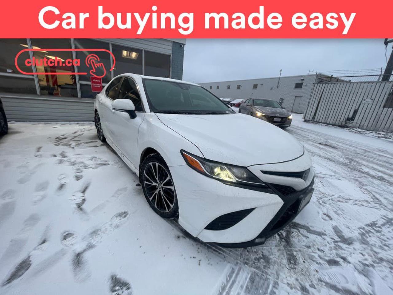 Used 2020 Toyota Camry SE w/ Upgrade Pkg w/ Apple CarPlay & Android Auto, Dual Zone A/C, Power Sunroof for sale in Toronto, ON