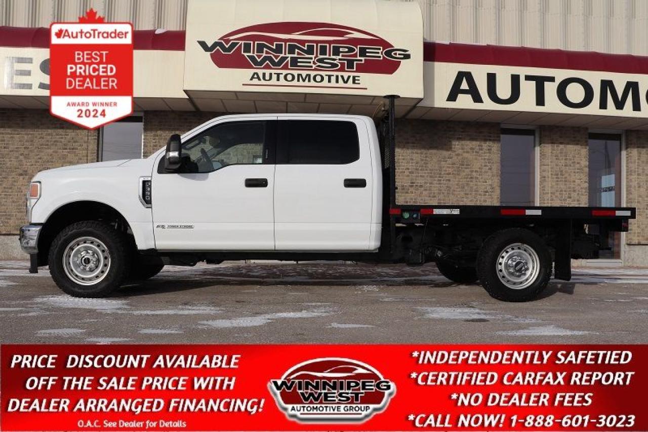 Used 2022 Ford F-350 XLT PREMIUM 6.7L POWERSTROKE DIESEL4X4 FLAT DECK for sale in Headingley, MB