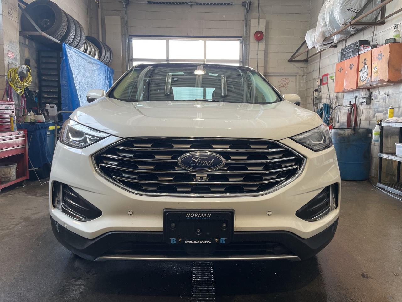 Used 2022 Ford Edge Titanium AWD PWR HEATED LEATHER SUNROOF NAVI for sale in Langley, BC