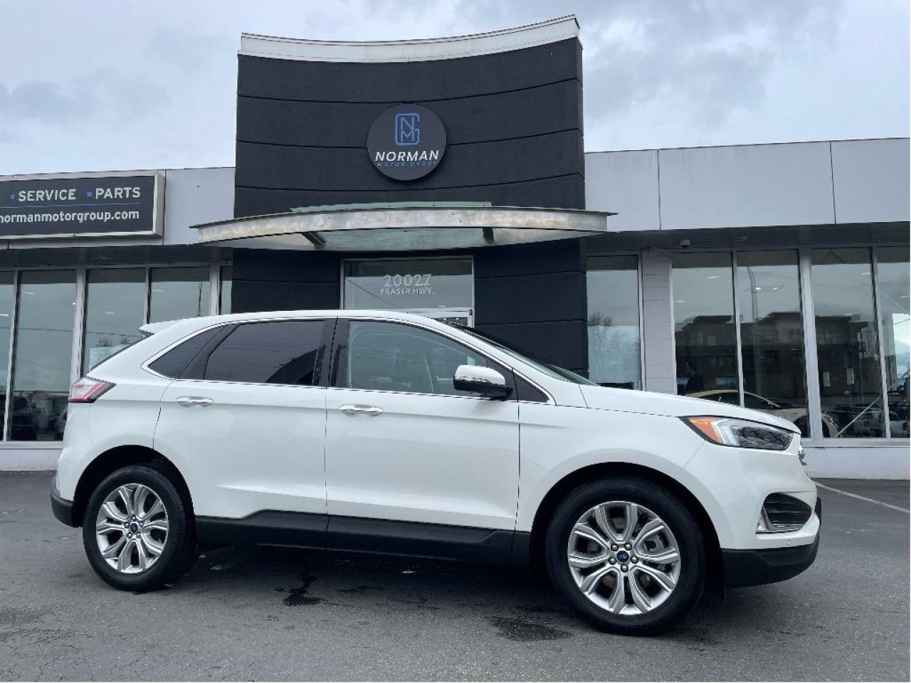 Used 2022 Ford Edge Titanium AWD PWR HEATED COOLED LEATHER SUNROOF NAV for sale in Langley, BC