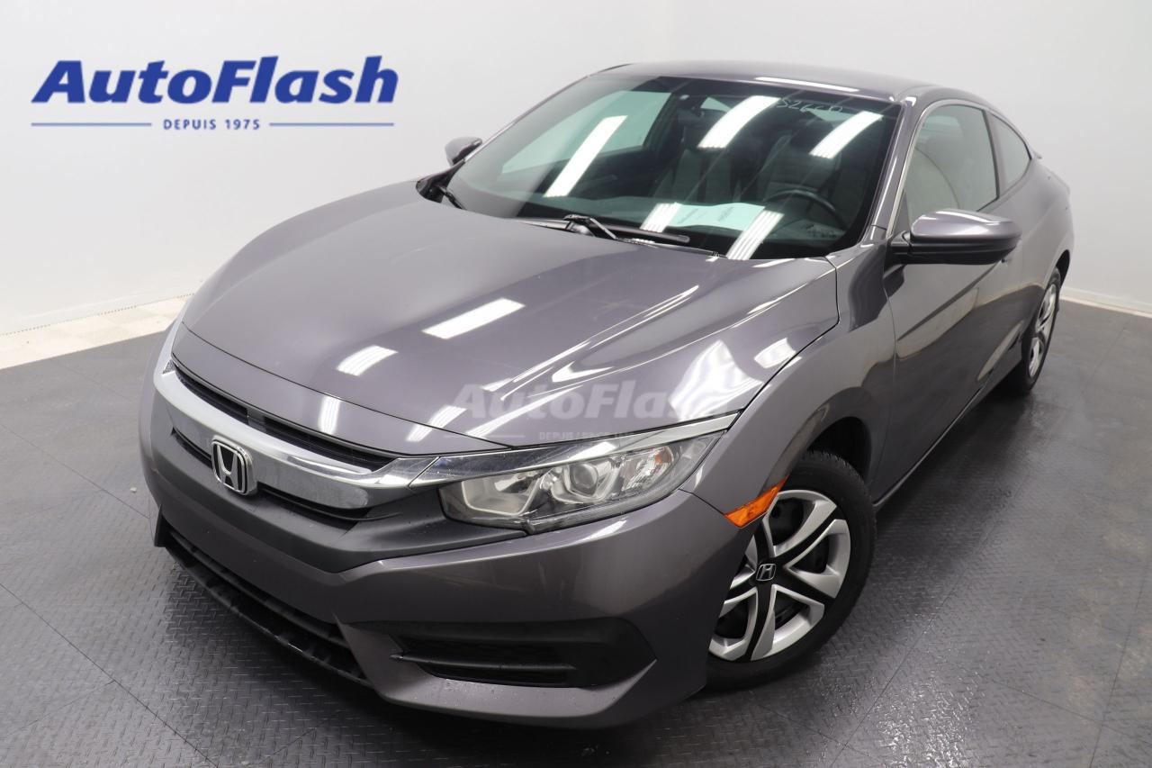 Used 2016 Honda Civic COUPE LX COUPE, CAMERA, CARPLAY, SIEGES CHAUFFANTS for sale in Saint-Hubert, QC