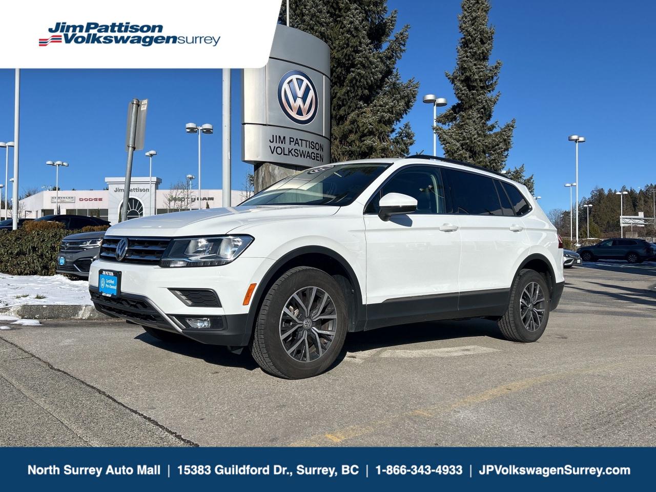 Used 2021 Volkswagen Tiguan COMFORTLINE 4Motion for sale in Surrey, BC