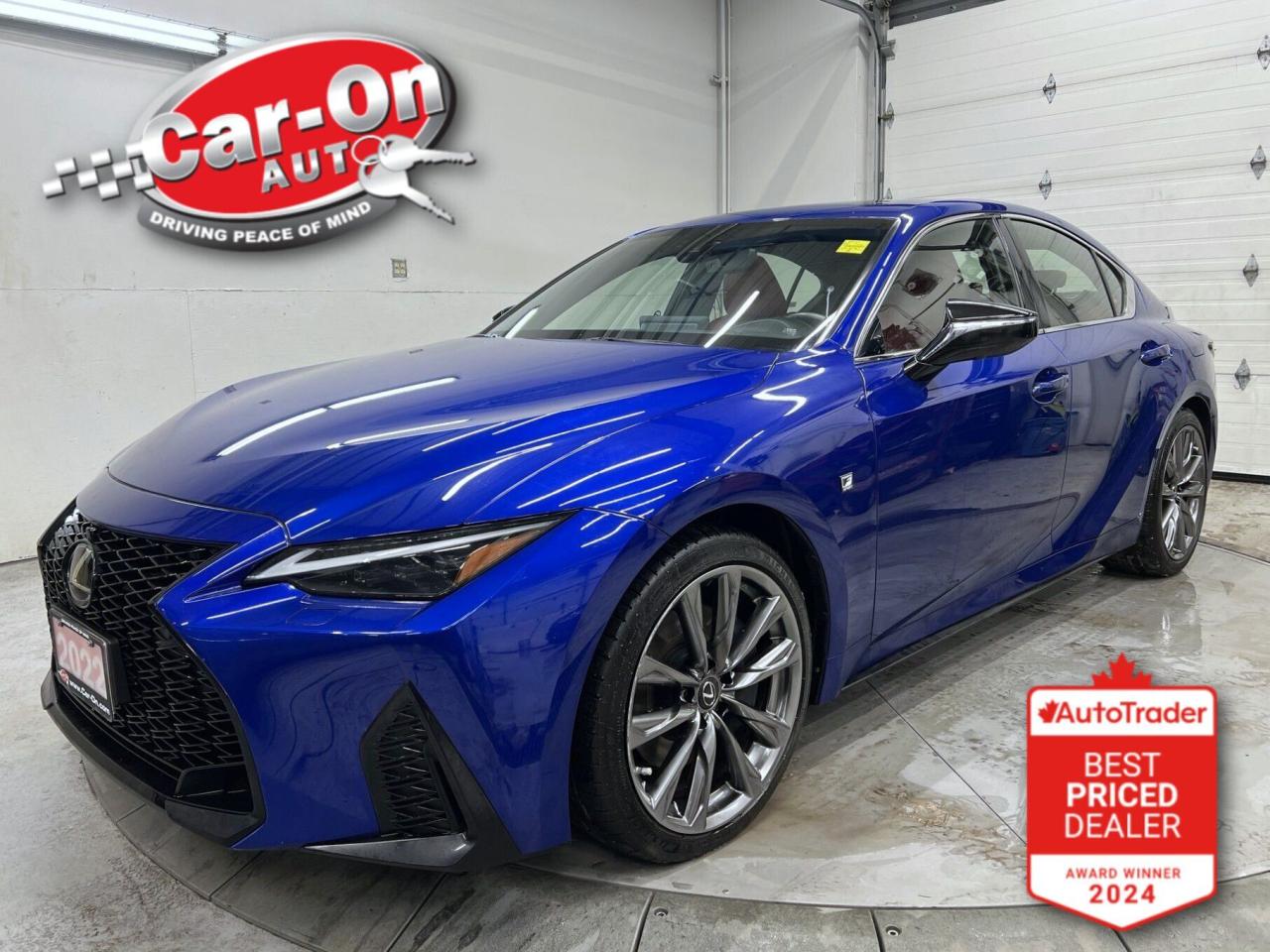 Used 2022 Lexus IS 350 F SPORT 3 | 311HP V6 | RED LEATHER | 360 CAM for sale in Ottawa, ON