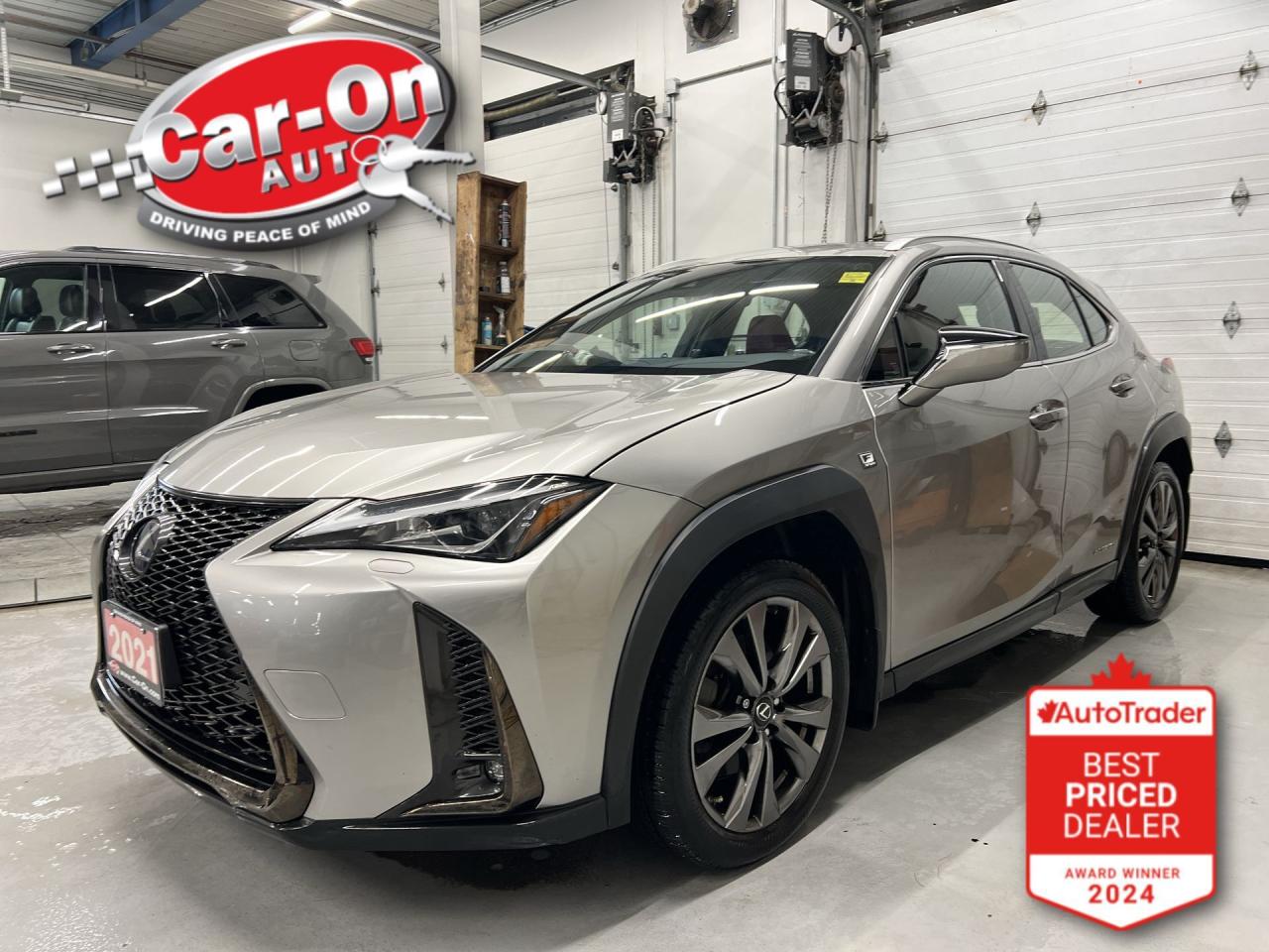 Used 2021 Lexus UX 250h F SPORT AWD | HYBRID | RED LEATHER | SUNROOF for sale in Ottawa, ON