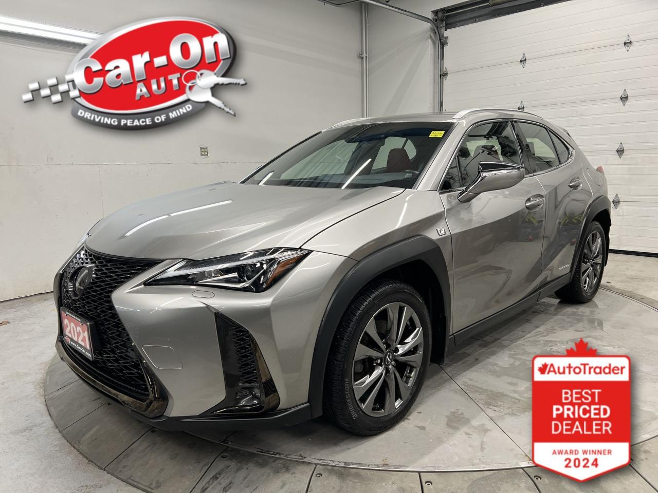 Used 2021 Lexus UX 250h F SPORT AWD | HYBRID | RED LEATHER | SUNROOF for sale in Ottawa, ON