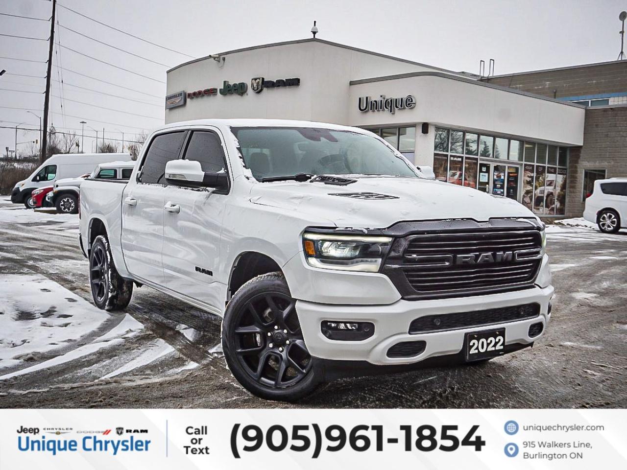 Used 2022 RAM 1500 Sport 4x4 Crew Cab 5'7  Box for sale in Burlington, ON