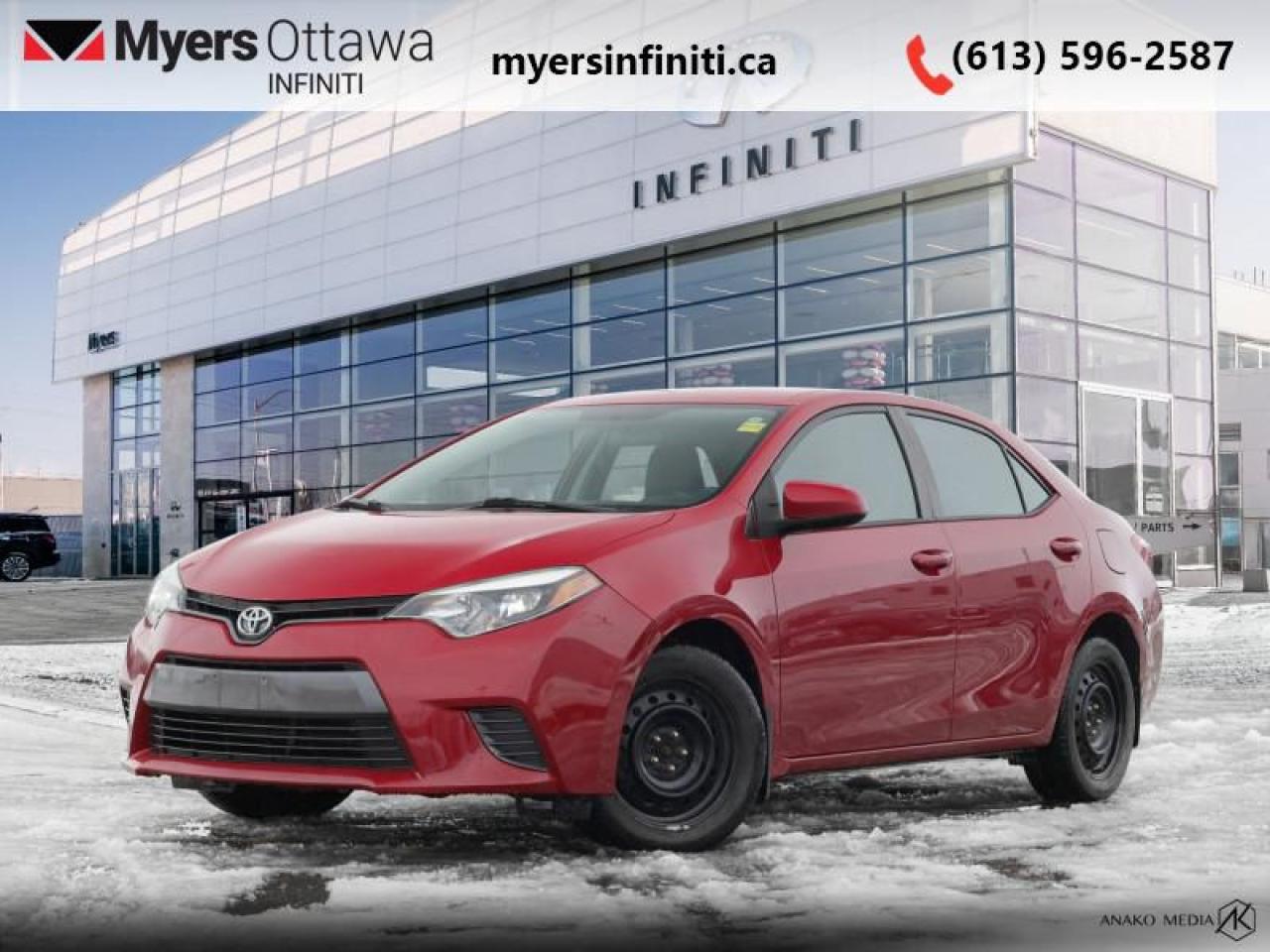 Used 2016 Toyota Corolla CE  - Bluetooth -  Power Windows for sale in Ottawa, ON