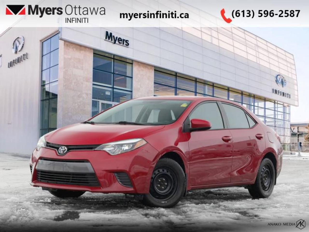 Used 2016 Toyota Corolla CE  - Bluetooth -  Power Windows for sale in Ottawa, ON