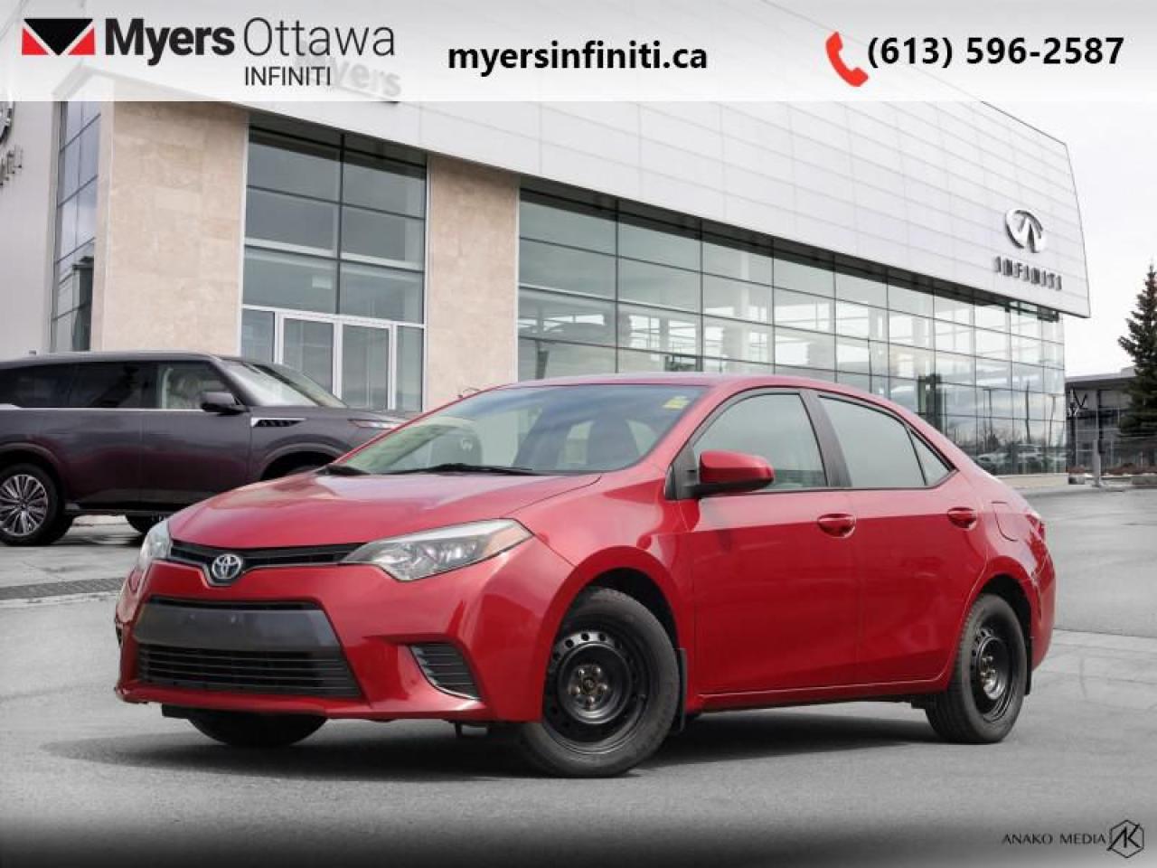Used 2016 Toyota Corolla CE  - Bluetooth -  Power Windows for sale in Ottawa, ON