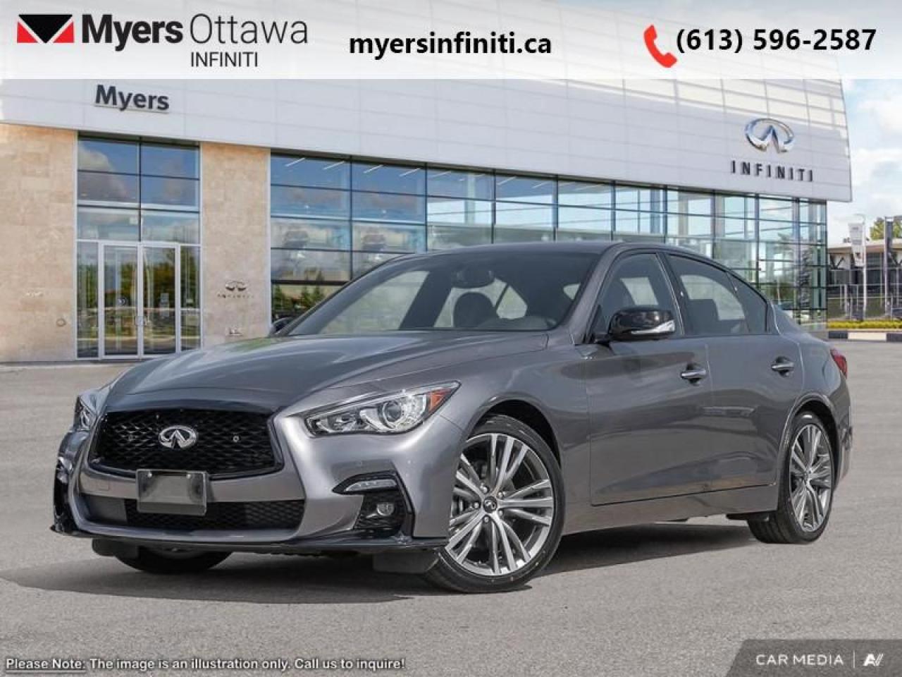 New 2024 Infiniti Q50 Signature Edition  - Navigation for sale in Ottawa, ON