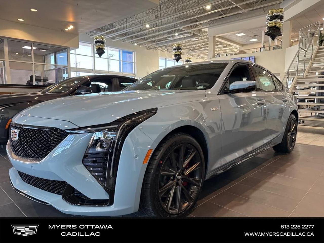 New 2025 Cadillac CT5-V Base  CT5-V, AWD, TWIN TURBO, RED CALIPERS TWIN TURBO for sale in Ottawa, ON