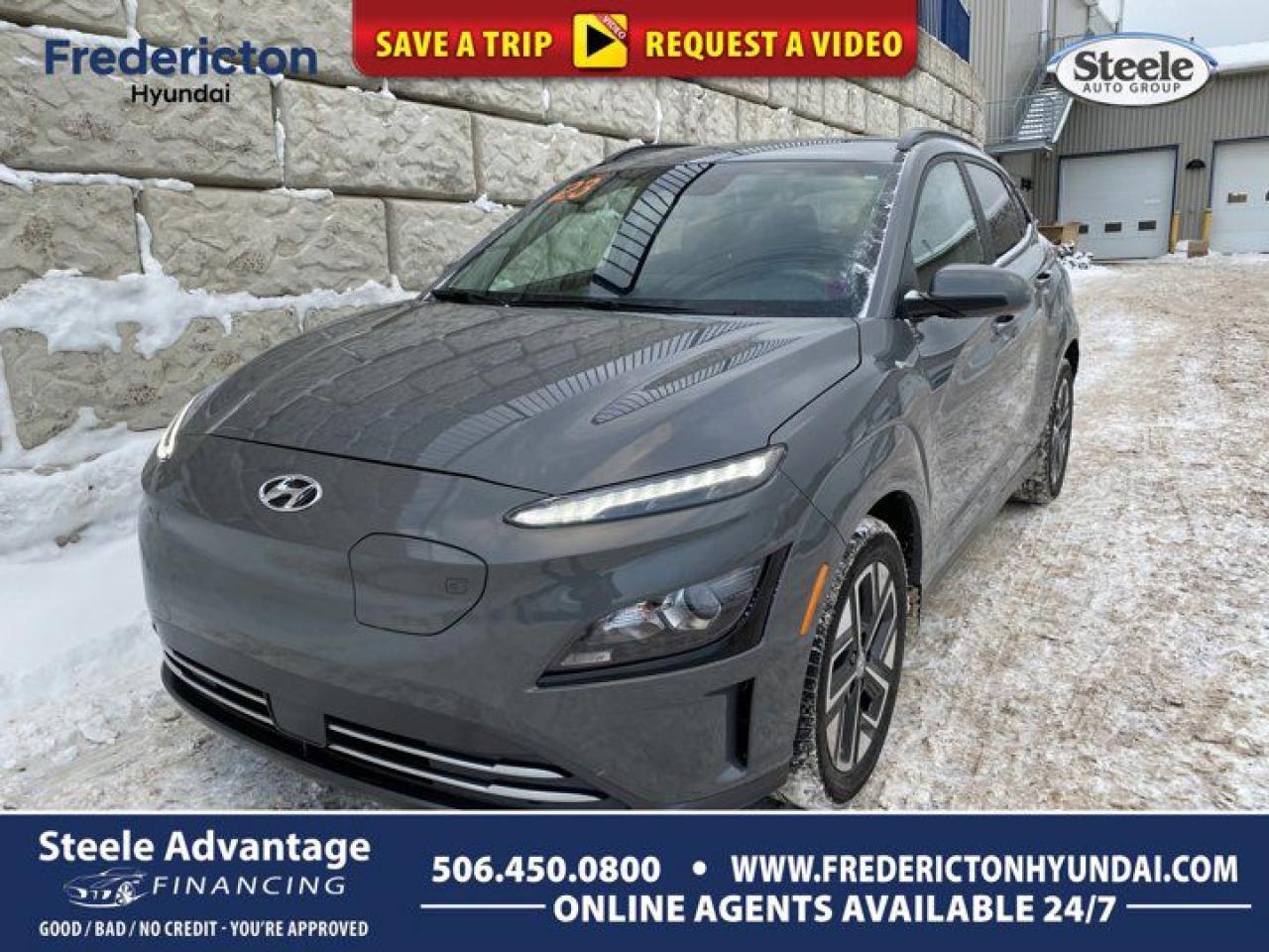 Used 2023 Hyundai KONA Electric Preferred - HEATED SEATS AND STEERING WHEEL - NAVIGATION for sale in Fredericton, NB